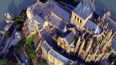 Mont St Michel, les toits