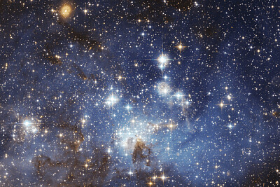 Nebula from Hubble jigsaw puzzle