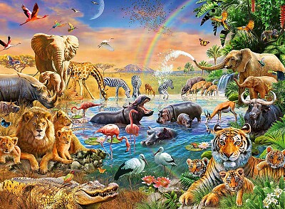 Il y a du monde jigsaw puzzle