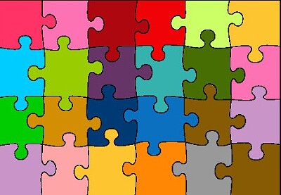 Couleurs Patchwork jigsaw puzzle