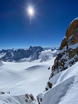 Aiguille Du Midi, 3842 Mètres.