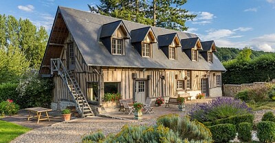 Maison typique de Normandie