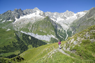 Le Mont Blanc côté Suisse