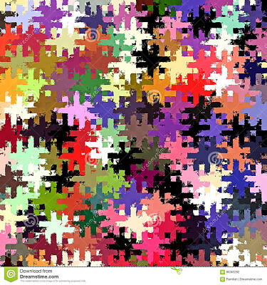 colorful jigsaw puzzle