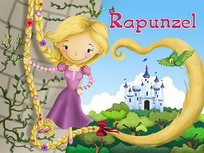 פאזל של rapunzel