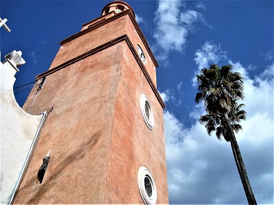 Torre de templo en Guanajuato, Gto.