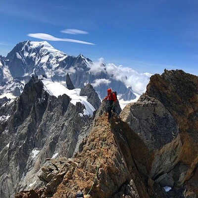 Les Grandes Jorasses Mont Blanc