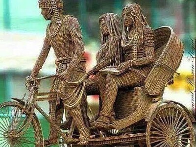 פאזל של 印度神奇的竹藝