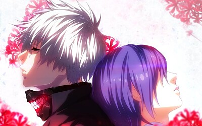 פאזל של Kaneki e Touka