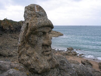 Les rochers sculptés par l 'Abbé Fouré