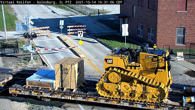 CAT-D10T2 at Galerburg,ILL/USA