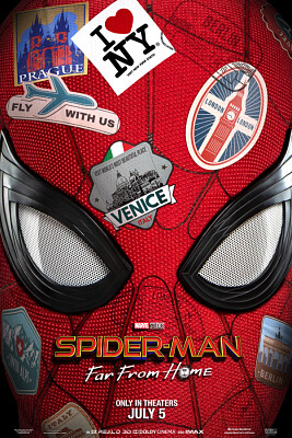 פאזל של spidermna far from home