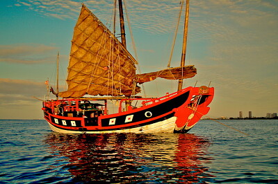 Traditional Chinese boat