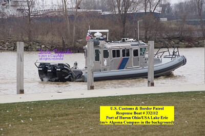 Customs Border Patrol #332112, Huron,OH/USA Lake Erie