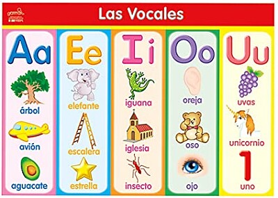 Las vocales jigsaw puzzle