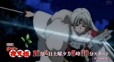 sesshomaru corta a la MDLS hanyo no yashahime