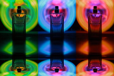 perfume bottles