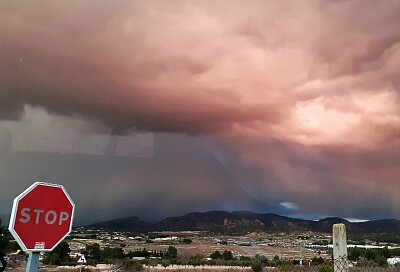 tarde de tormenta