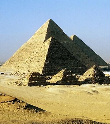 Les pyramides de Gizeh - Egypte
