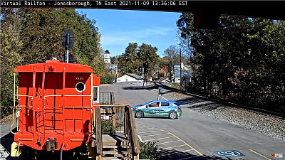 GOOGLE Street View car at Jonesboro,TN/USA (NRHS)