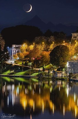 river turin jigsaw puzzle