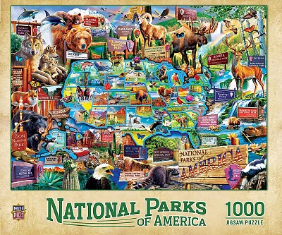 National Parks of America jigsaw puzzle
