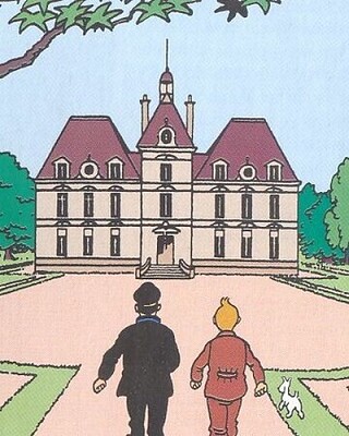 Tintin et Milou - Château de Moulinsard