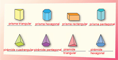 פאזל של Prismas y piramides