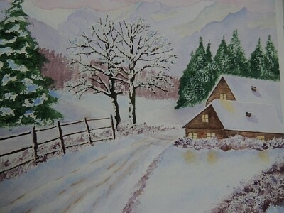 paysage d 'hiver