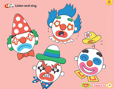 פאזל של Clowns