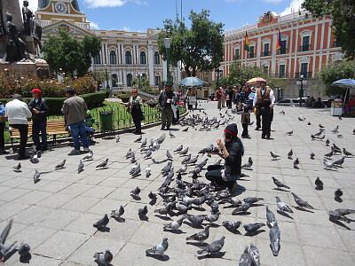 plaza de armas la paz Bol