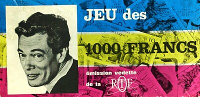 פאזל של Jeu des 1000 francs
