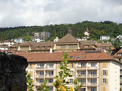 Vue depuis la collégiale