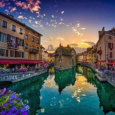 פאזל של Annecy-Francia