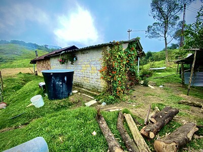 Casa en el páramo de Panamá