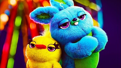 פאזל של Toy Story. Bunny y Ducky