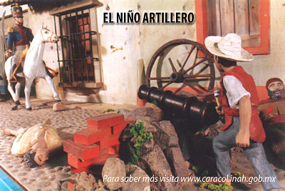 NIÑO ARTILLERO