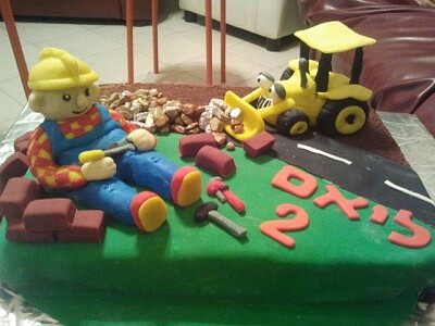 פאזל של Bob the Builder cake