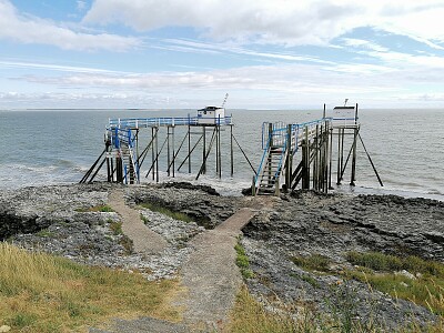 Carrelets à St Palais /Mer  ( Chte-Mme ) jigsaw puzzle