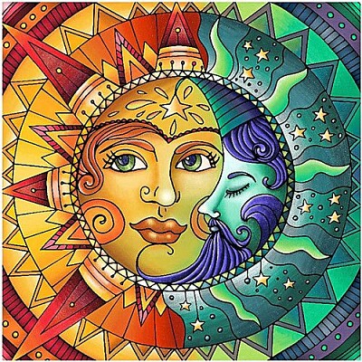 mandala sol-luna jigsaw puzzle