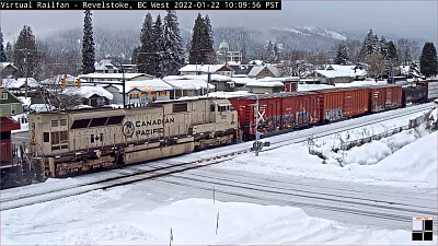 CP-7021 wearing sand colour of the Canadian and U.S. Army, in the Snow