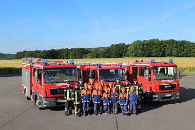 Die Jugendfeuerwehr Buer jigsaw puzzle