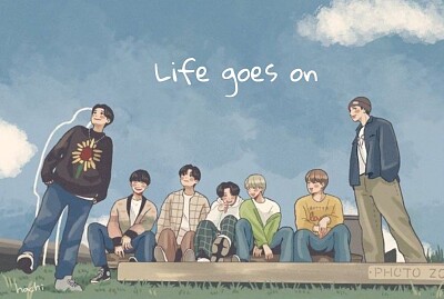 BTS LIFE GOES ON jigsaw puzzle