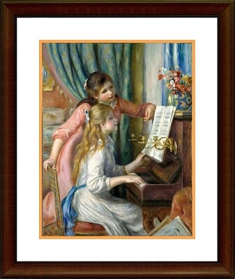 פאזל של Auguste Renoir, jeune fille au piano