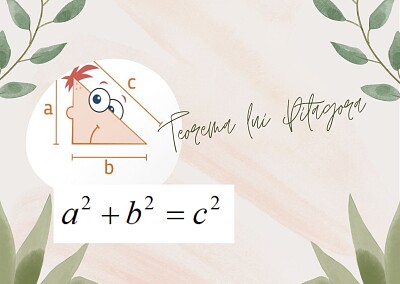 פאזל של teorema lui Pitagora