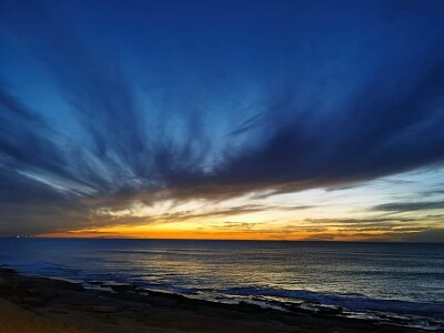 sunset from Nahariya by Jakov chen