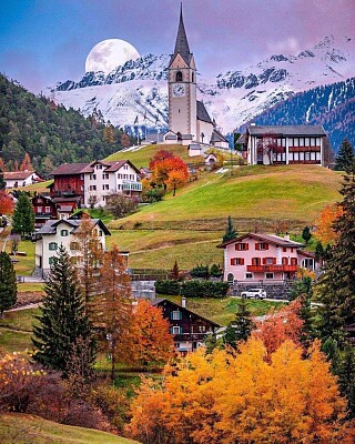 פאזל של Graubünden-Suiza