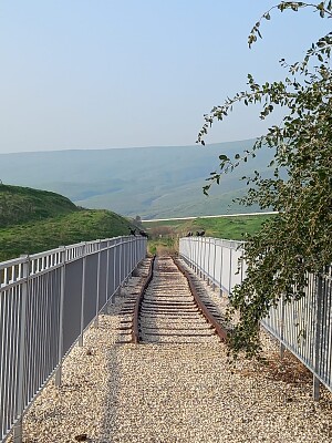 old train bridge above Tavor