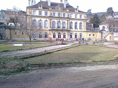 Palais du Peyrou jardins jigsaw puzzle