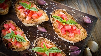 פאזל של bruschetta